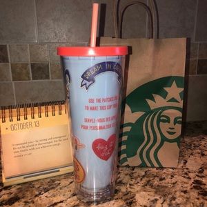 Starbucks Venti Patches Tumbler-LIMITED EDITION